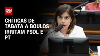 Críticas de Tabata a Boulos irritam Psol e PT | CNN 360º