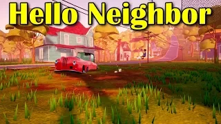 Hello Neighbor Второй акт голый дом без забора