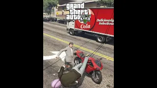 Evolution of Stealing Bike in GTA series #gta #shorts