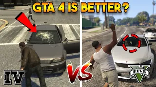 WHY GTA 4 IS BETTER THAN GTA 5? (GTA 5 VS GTA 4)