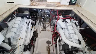 FPT NEF 280 Diesel Marine Engine in AM38 Flybridge Cruiser Seatrial