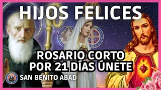 🔴ESTRENO HOY 🙏Poderoso ROSARIO a San Benito Abad por los HIJOS: FELICIDAD