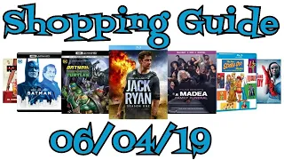 New Blu-Ray, DVD Shopping Guide, Reviews, and Giveaways for 6/4/19