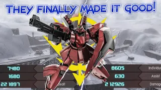 GBO2 Sazabi (post-buff): They finally made it good!