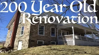 Can you save a 211 year old floor? Farmhouse Renovation - Episode 14