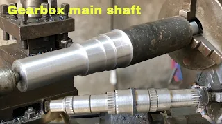 First time I Made Truck Gearbox Main Shaft with Nicely Process