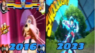 The evolution of My Hero Academia games (2016-2023)