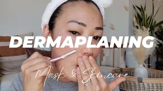 Dermaplaning + Skincare Routine