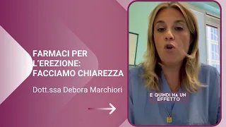 FARMACI PER L'EREZIONE: FACCIAMO CHIAREZZA