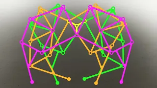 Leg mechanism | Jansen's linkage | The strandbeest | Smooth walking motion