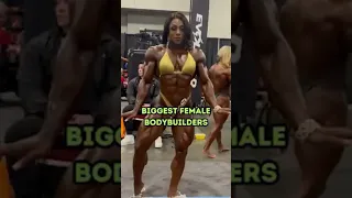 The Biggest Female Bodybuilders in The World #shorts #bodybuilding