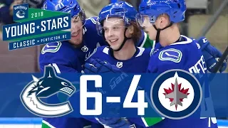 Canucks vs Jets | Young Stars | Highlights (Sept. 9, 2018) [HD]