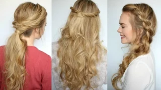 3 Easy Twisted Hairstyles | Missy Sue
