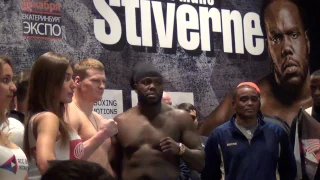 Александр Поветкин vs Бермейн Стиверн. Alexander Povetkin vs Bermeyn Stivern. Weighing ceremony.