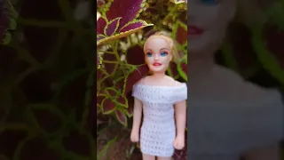 Crochet Barbie dress tutorial 🥰🥰