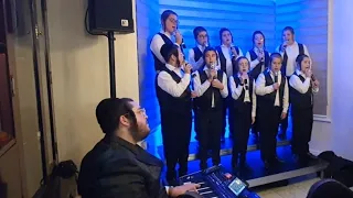 Highlights of a recent event with Yiddish Nachas Boys Choir & Chesky Honig