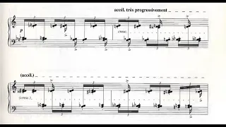 Pierre Boulez  - Une Page D'éphéméride for Piano (2005) [Score-Video]