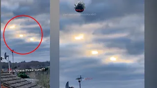 Real UFO Sightings || Strange Phenomena in the Sky || Inexplicable mystical lights in the sky