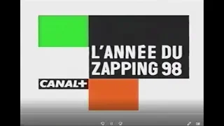 Générique et jingles L'année du Zapping 1998 (Canal+)