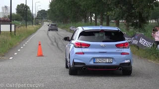 Hyundai i30 N 2018 with Akrapovic - Revs, crackles and accelerations!