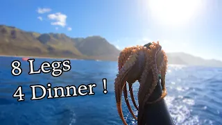 Food at 70ft ... Octopus Tako Catch and Cook / Spearfishing Hawaii