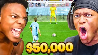 ISHOWSPEED vs. KSI $50,000 FIFA MATCH