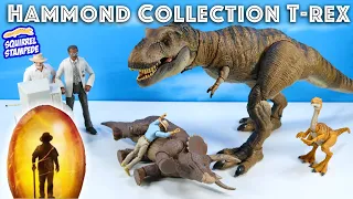 Jurassic Park Hammond Collection Tyrannosaurus Rex Triceratops & Gallimimus Dinosaur Review