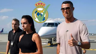 CRISTIANO RONALDO ARRIVE AU REAL MADRID