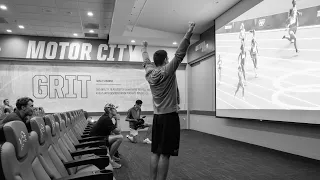 Detroit Lions hold watch party for Melissa Gonzalez's Olympic 400m hurdles run