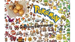 POKEMON BATH BOMBS!!!