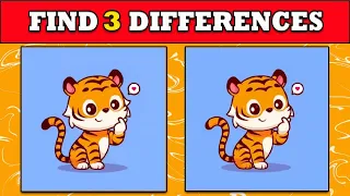 🔍 Spot the Differences: Brain Teasers (A Little Difficult)