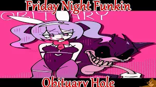 FNF MOD: [Rabbit Hole] Friday Night Funkin - Sonic.EXE vs Miku | Obituary Hole