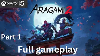 Aragami 2 xbox series s gameplay 4k 60fps🔥🔥.Part 1 #Aragami2 #xbox #xbox series s.