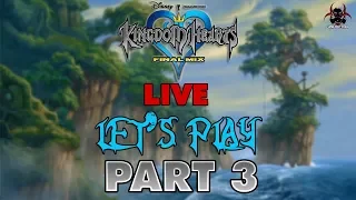 Kingdom Hearts 1.5 Final Mix - LIVE Let's Play/Walkthrough Part 3 - Deep Jungle & Wonderland