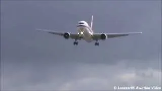 Meridiana Fly B767-304ER / Early Landing @ Naples Capodichino (LIRN) RWY 24