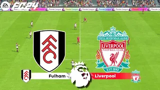 FC 24 | Fulham vs Liverpool - English Premier League 23/24 - PS5™ Full Match & Gameplay