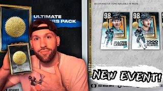 MILESTONE CHOICE PACK! PREMIUM PACK ACTUALLY GIVES ME A PURPLE PULL!? NHL 22 HUT MILESTONE EVENT