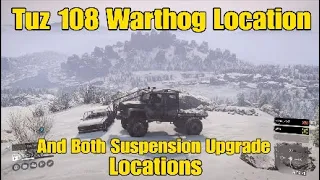 SnowRunner Tuz 108 Warthog Location And Upgrade Locations