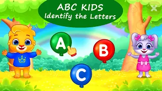 ABC Kids Alphabet #5 - Identify the Same Letters with Lucas and Ruby | RV AppStudios Games