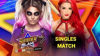 Alexa Bliss vs Eva Marie full match || summer slam 2021 full highlights