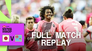 UNBELIEVABLE final play drama! | Japan v Fiji | Singapore HSBC SVNS | Full Match Replay