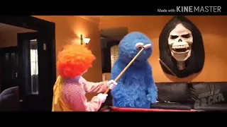 Ronald McDonald VS Cookie Monster with Giant Chicken Music