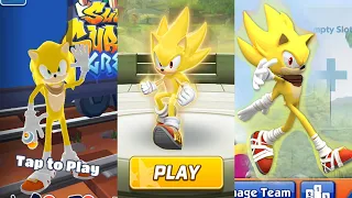 Subway Surfers vs Sonic Dash 2 Sonic Boom vs Sonic Forces - Super Sonic All Characters Unlocked