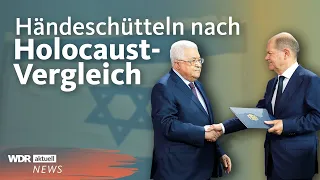 Holocaust-Vergleich von Abbas in Pressekonferenz: Scholz schreitet nicht ein | WDR aktuell