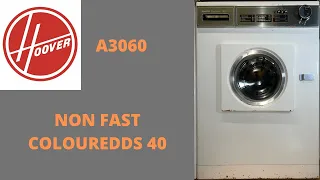 Hoover Electronic 1100 A3060 Washing Machine - [E] Non Fast Coloureds 40