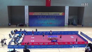 2016 CTTSL: FAN Zhendong - ZHENG Peifeng [Full Match/Chinese|HD] (Private recording)