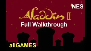 Aladdin 2 NES Full Walkthrough