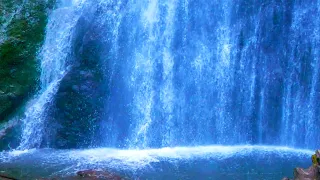 Peaceful Waterfall Sound White Noise for Relaxation, Studying, Focus or Sleep