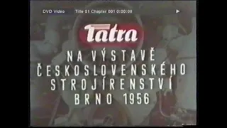 Tatra na výstavě československého strojírenství Brno 1956