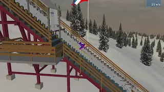 Deluxe Ski Jump 4 Planica Pierwszy lot na mamucie